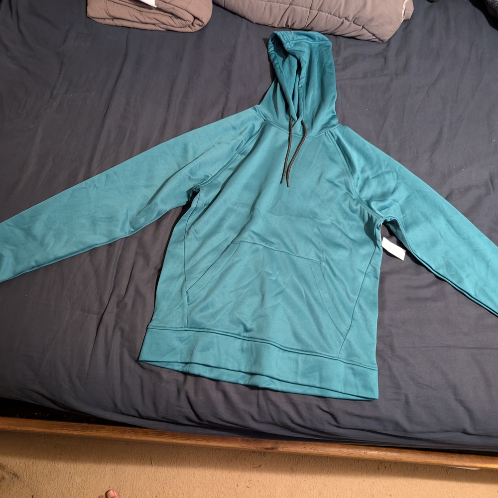 Old Navy Active Teal and Navy Hoodie
